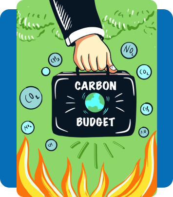 Carbon Budget Illustration